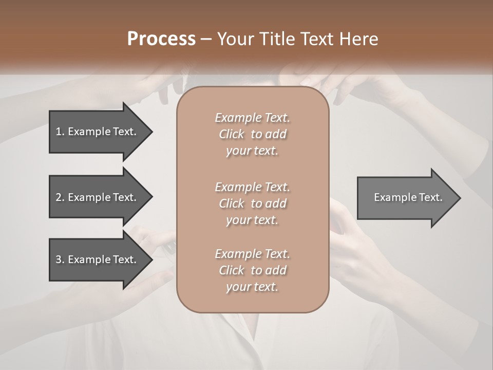 Senior Sunset Beach PowerPoint Template