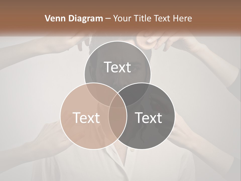 Senior Sunset Beach PowerPoint Template