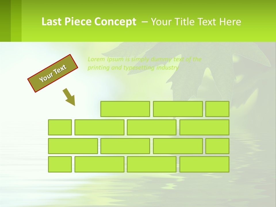 Senior Standing Sand PowerPoint Template