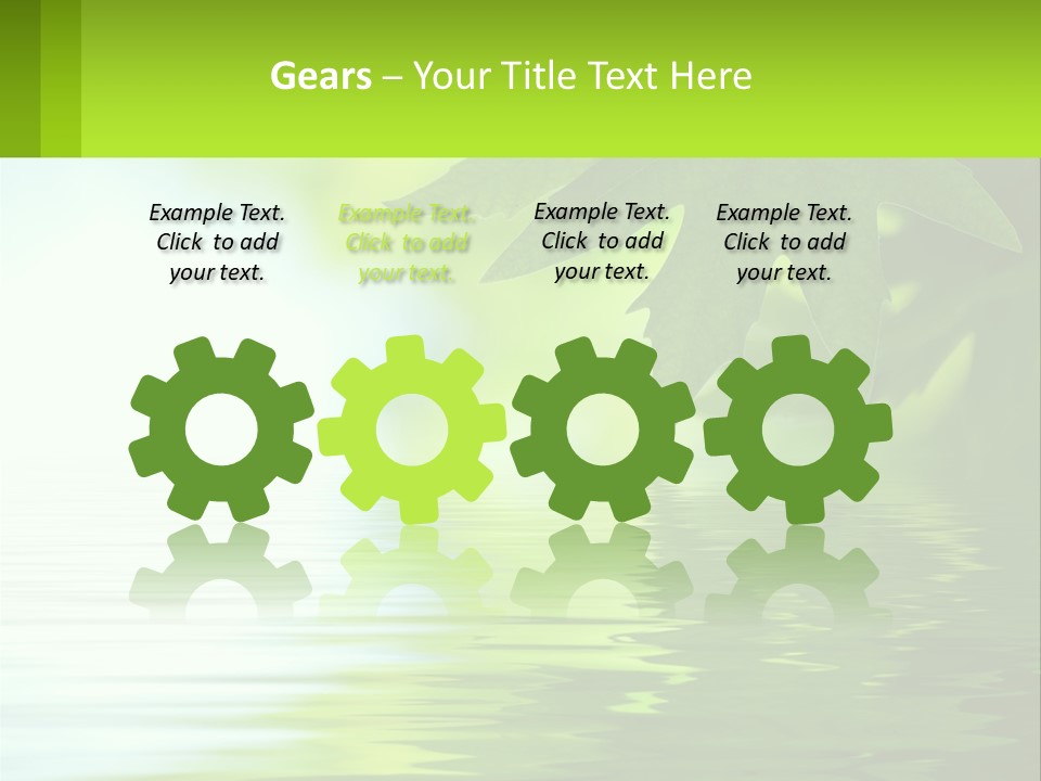 Senior Standing Sand PowerPoint Template