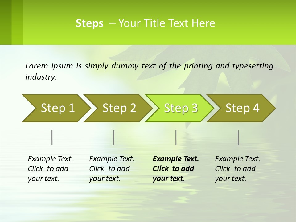 Senior Standing Sand PowerPoint Template