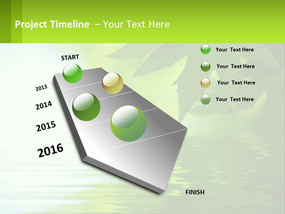 Senior Standing Sand PowerPoint Template