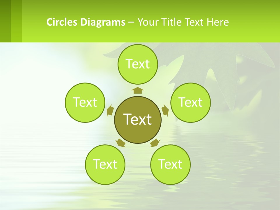 Senior Standing Sand PowerPoint Template