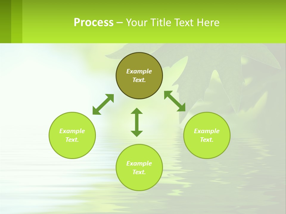 Senior Standing Sand PowerPoint Template