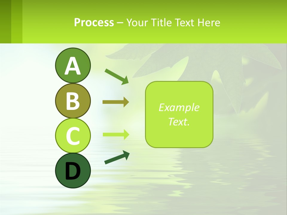 Senior Standing Sand PowerPoint Template