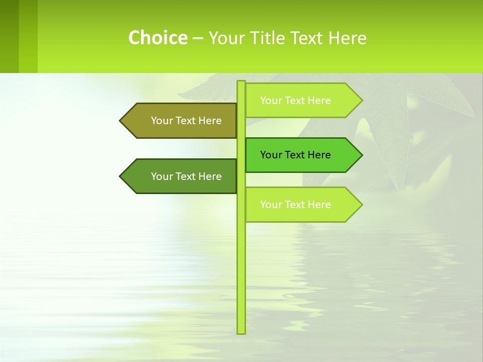 Senior Standing Sand PowerPoint Template