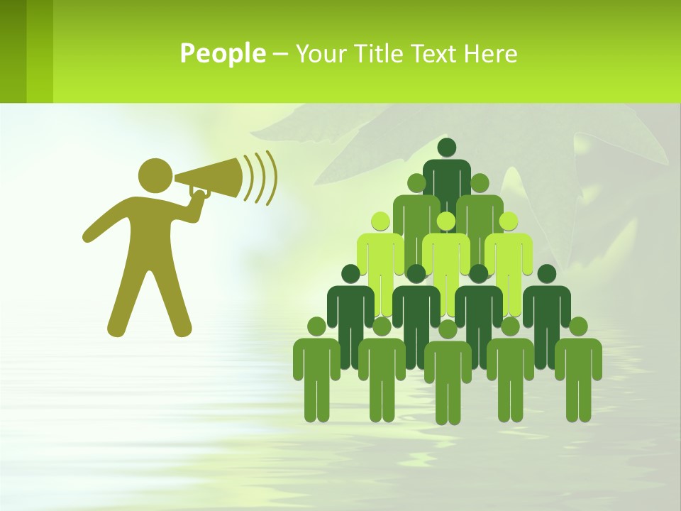 Senior Standing Sand PowerPoint Template