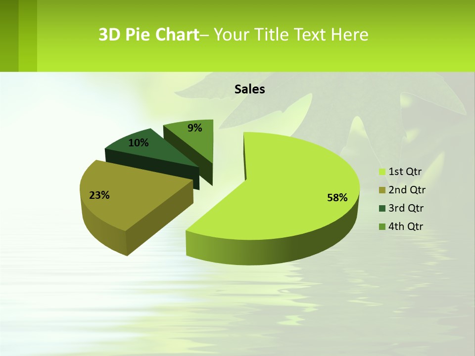 Senior Standing Sand PowerPoint Template