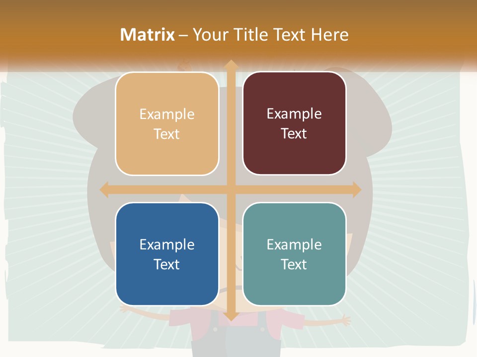 Elderly Coastal Sad PowerPoint Template