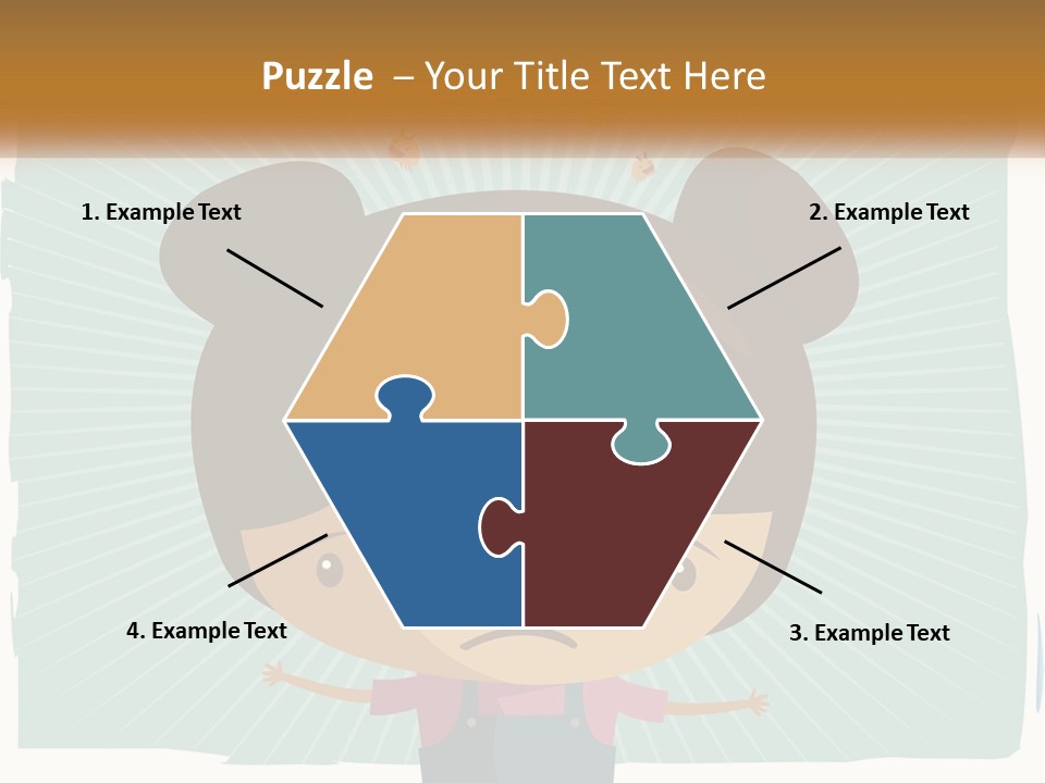 Elderly Coastal Sad PowerPoint Template