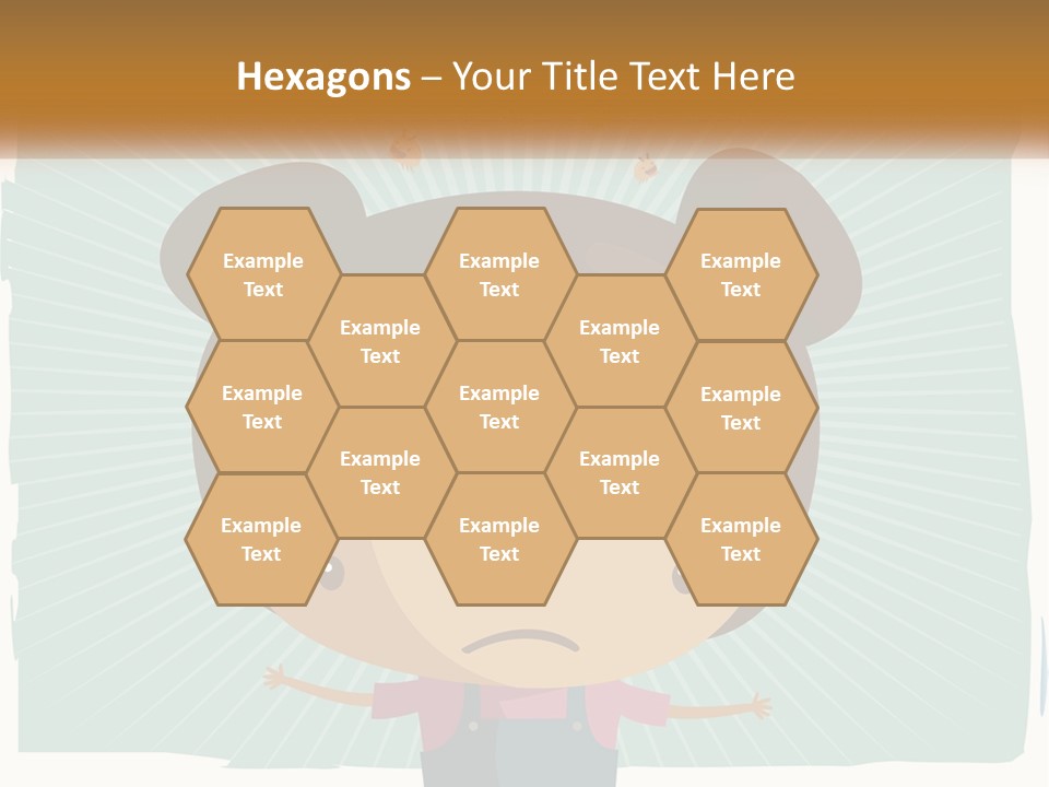 Elderly Coastal Sad PowerPoint Template