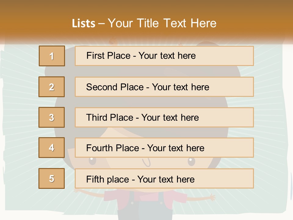 Elderly Coastal Sad PowerPoint Template