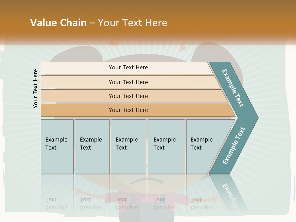 Elderly Coastal Sad PowerPoint Template