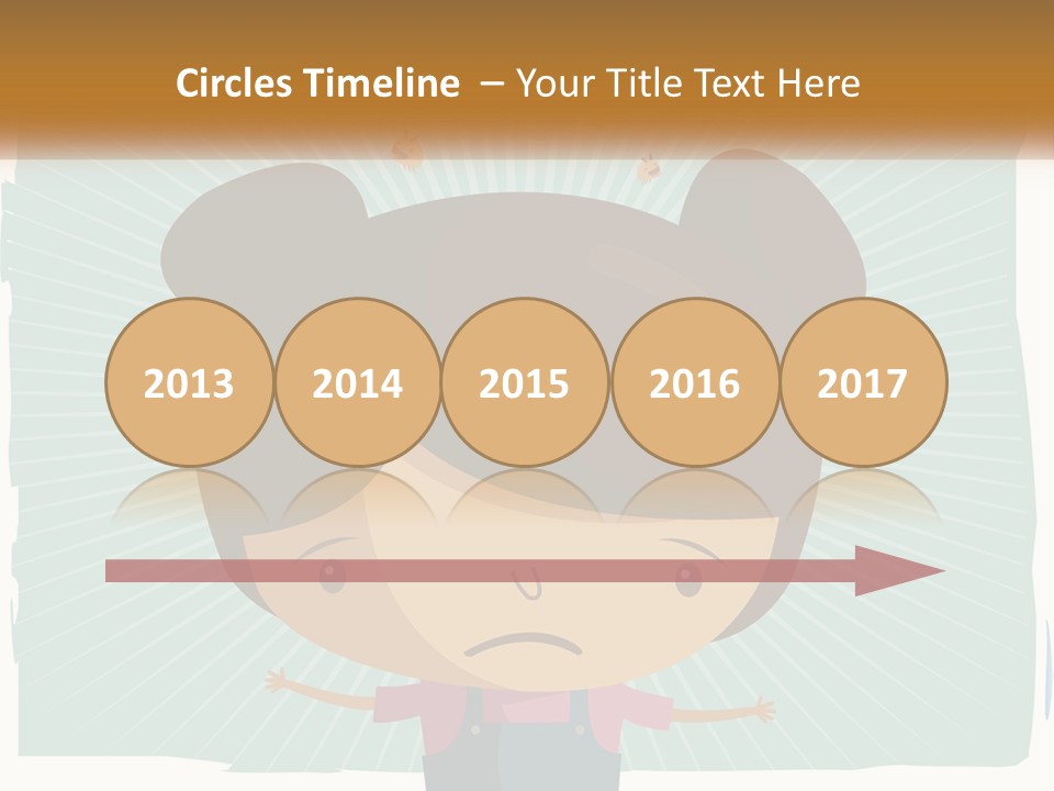 Elderly Coastal Sad PowerPoint Template