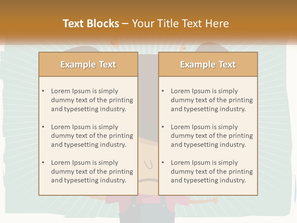 Elderly Coastal Sad PowerPoint Template