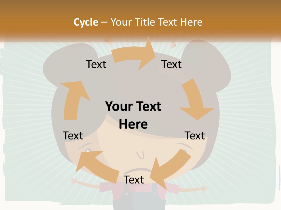 Elderly Coastal Sad PowerPoint Template