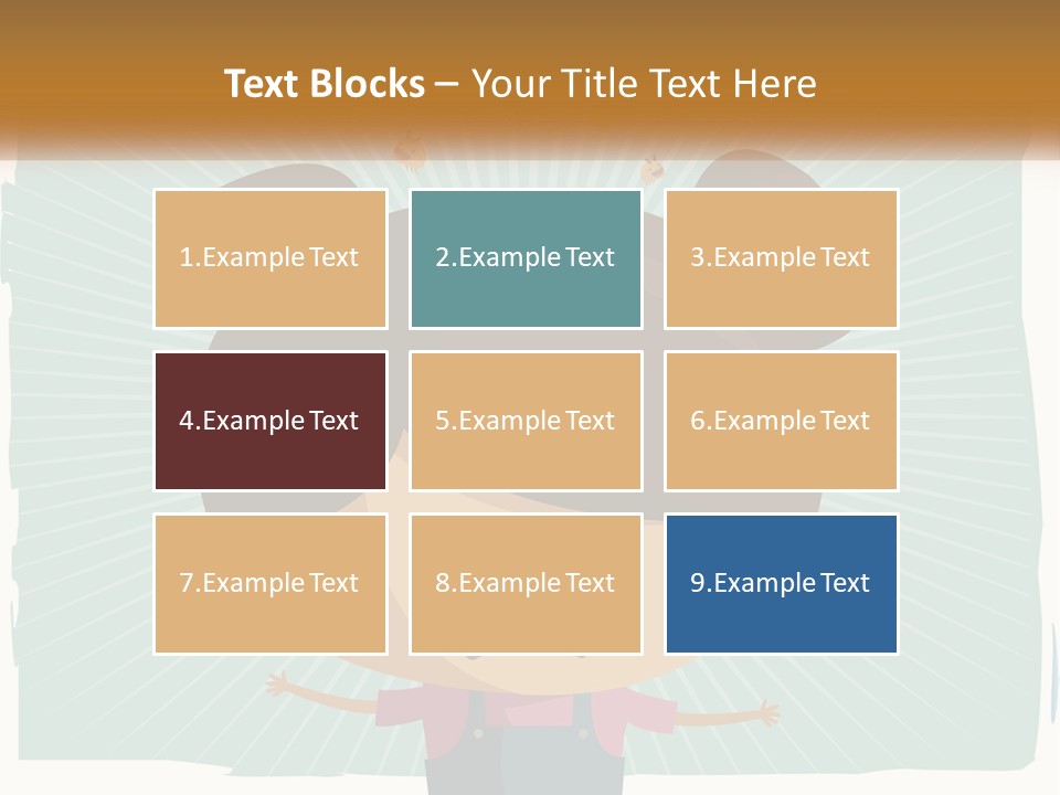 Elderly Coastal Sad PowerPoint Template