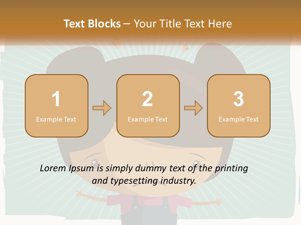 Elderly Coastal Sad PowerPoint Template