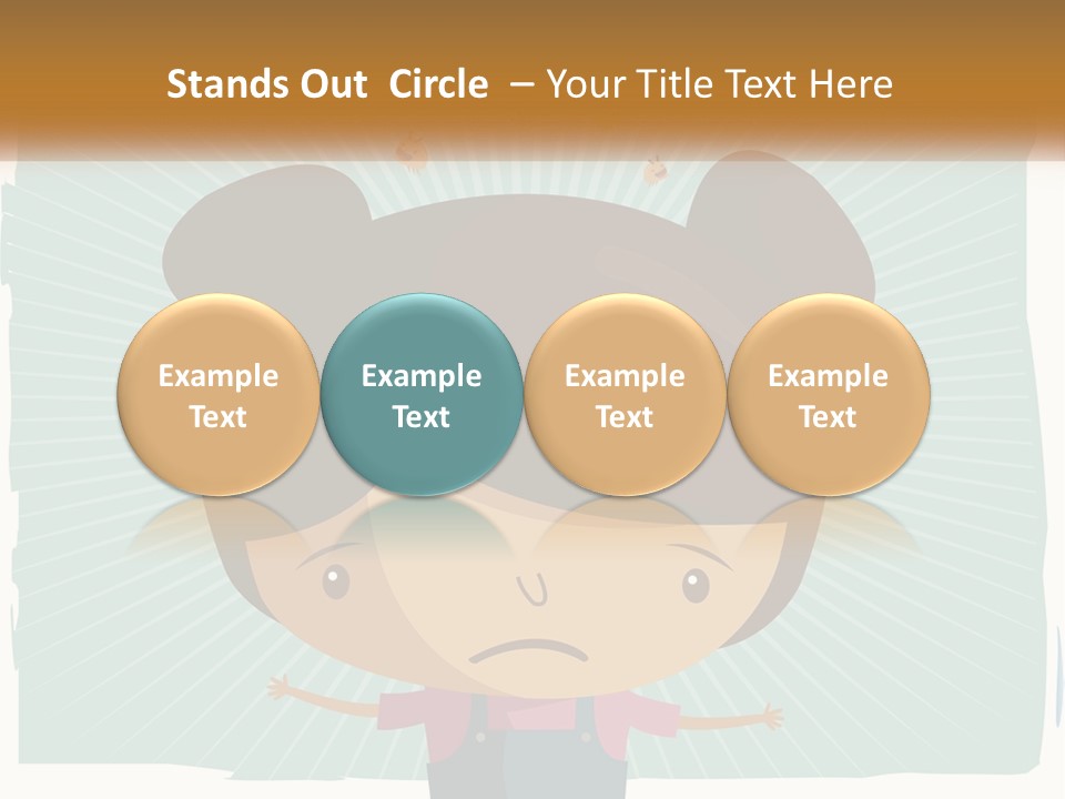 Elderly Coastal Sad PowerPoint Template