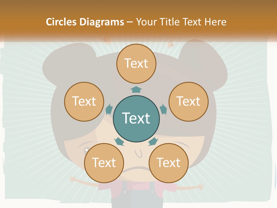 Elderly Coastal Sad PowerPoint Template