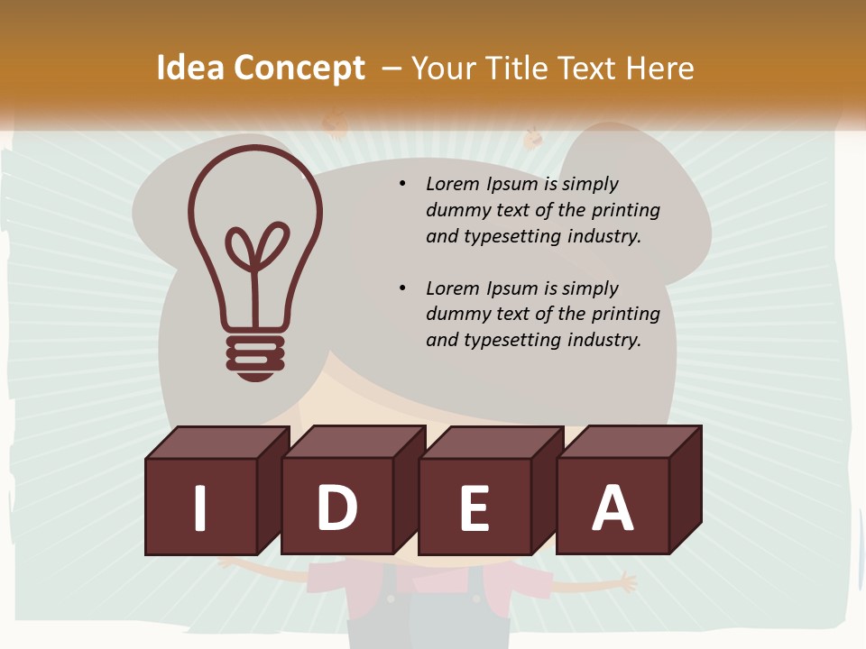 Elderly Coastal Sad PowerPoint Template