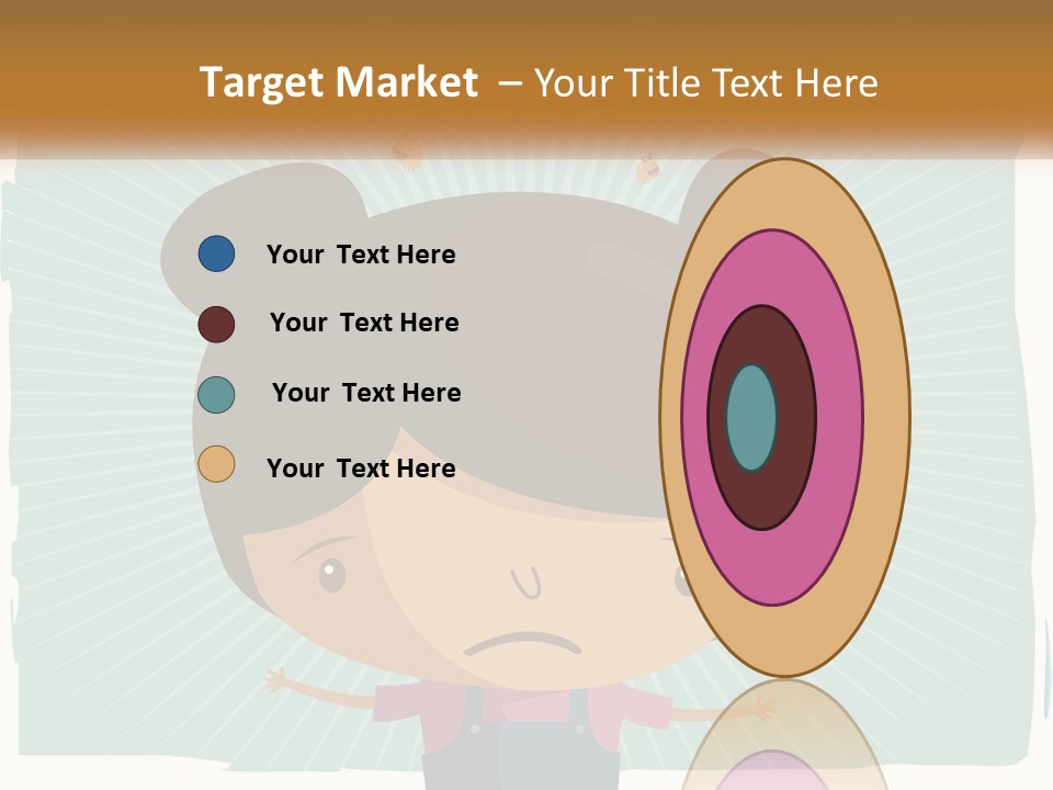 Elderly Coastal Sad PowerPoint Template