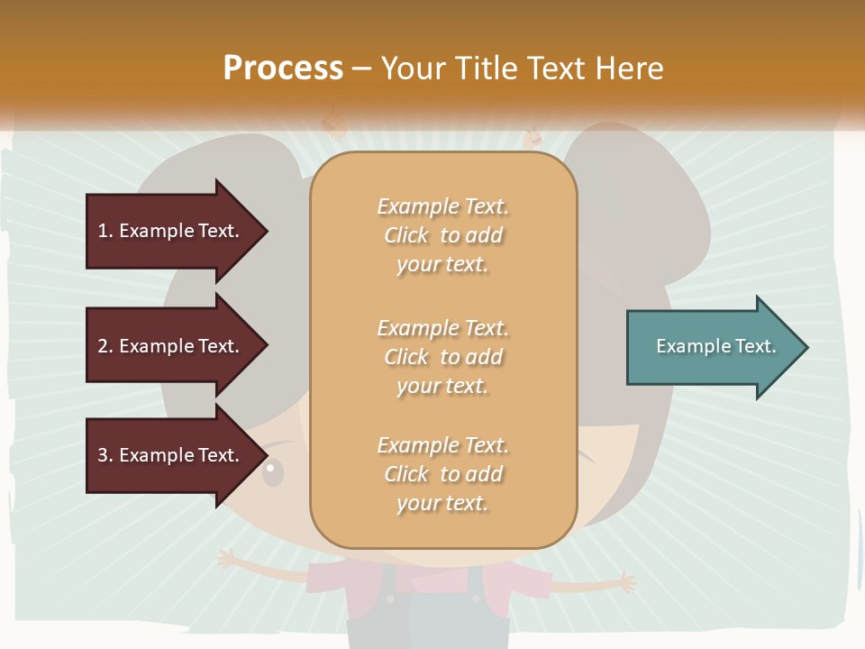 Elderly Coastal Sad PowerPoint Template