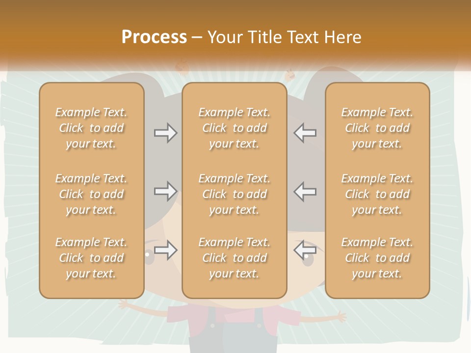 Elderly Coastal Sad PowerPoint Template
