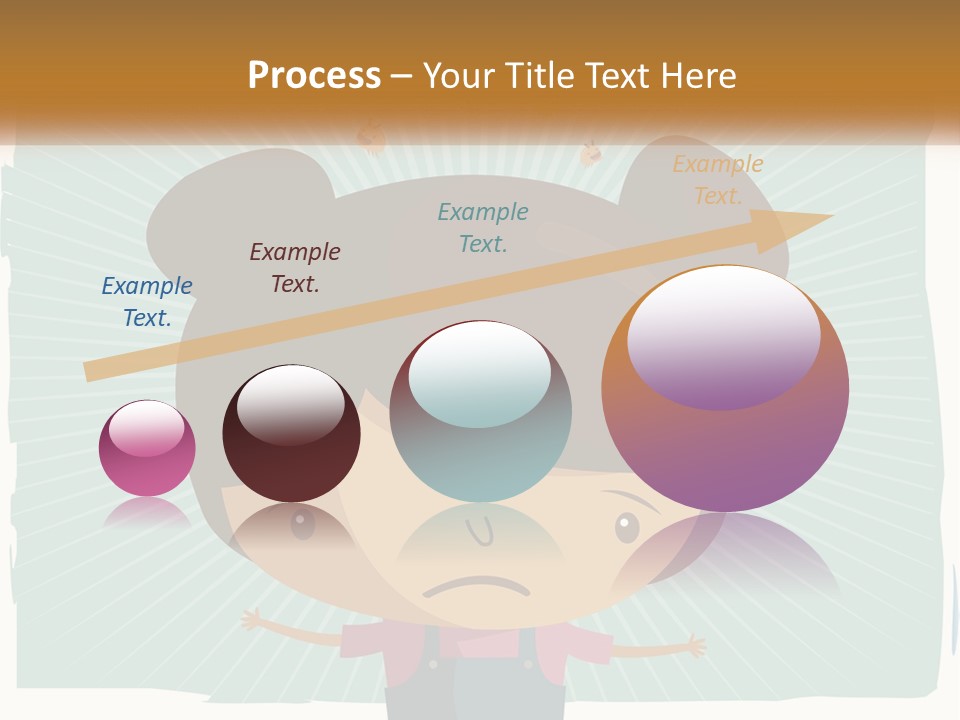 Elderly Coastal Sad PowerPoint Template