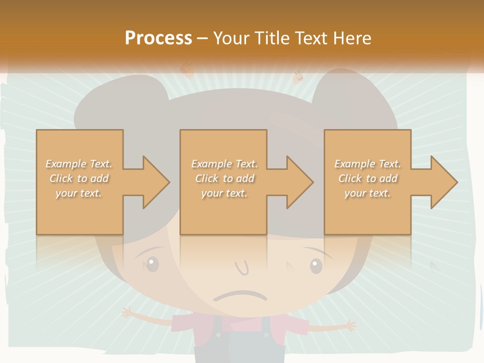 Elderly Coastal Sad PowerPoint Template