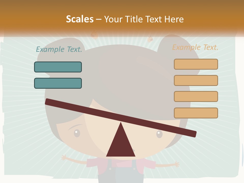 Elderly Coastal Sad PowerPoint Template