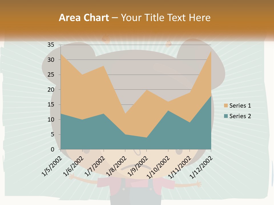 Elderly Coastal Sad PowerPoint Template