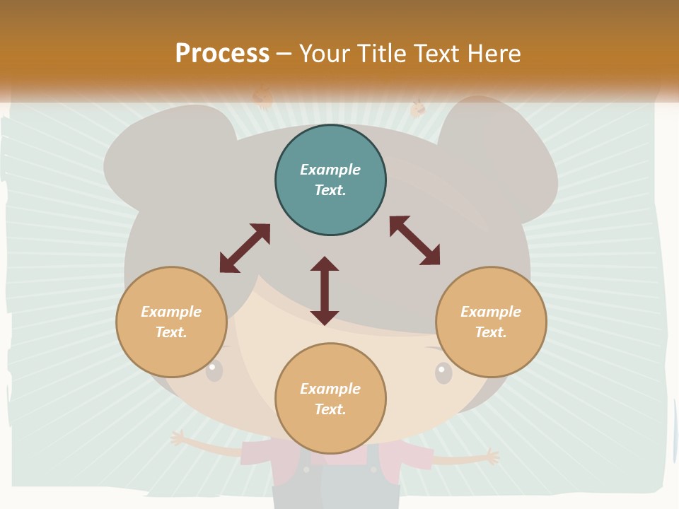 Elderly Coastal Sad PowerPoint Template
