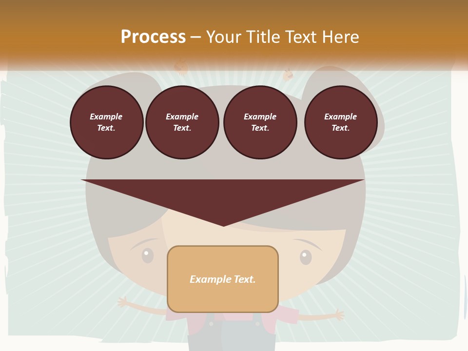 Elderly Coastal Sad PowerPoint Template