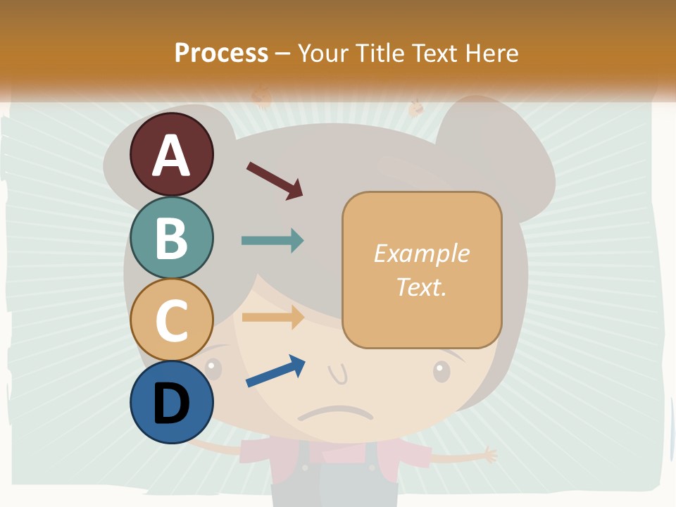 Elderly Coastal Sad PowerPoint Template