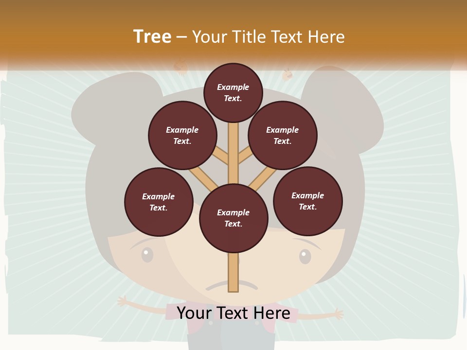 Elderly Coastal Sad PowerPoint Template