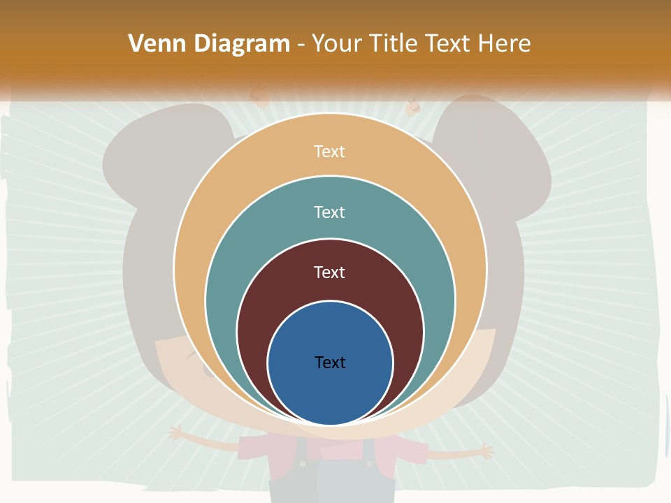 Elderly Coastal Sad PowerPoint Template