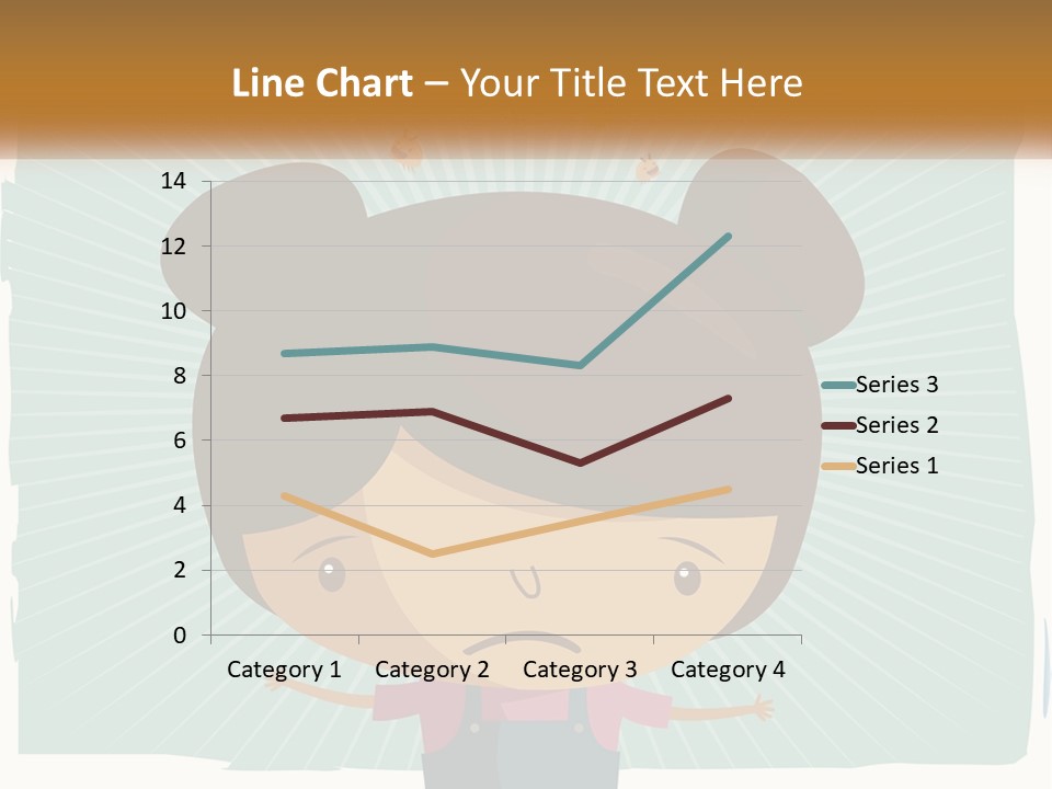 Elderly Coastal Sad PowerPoint Template