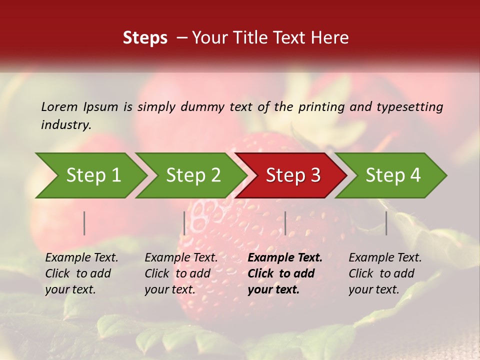 White Sand Sunset PowerPoint Template