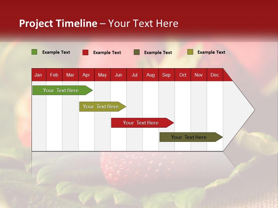 White Sand Sunset PowerPoint Template