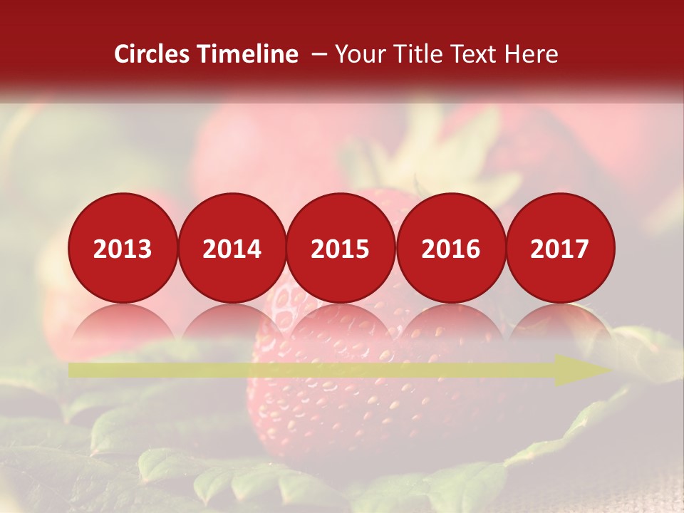 White Sand Sunset PowerPoint Template