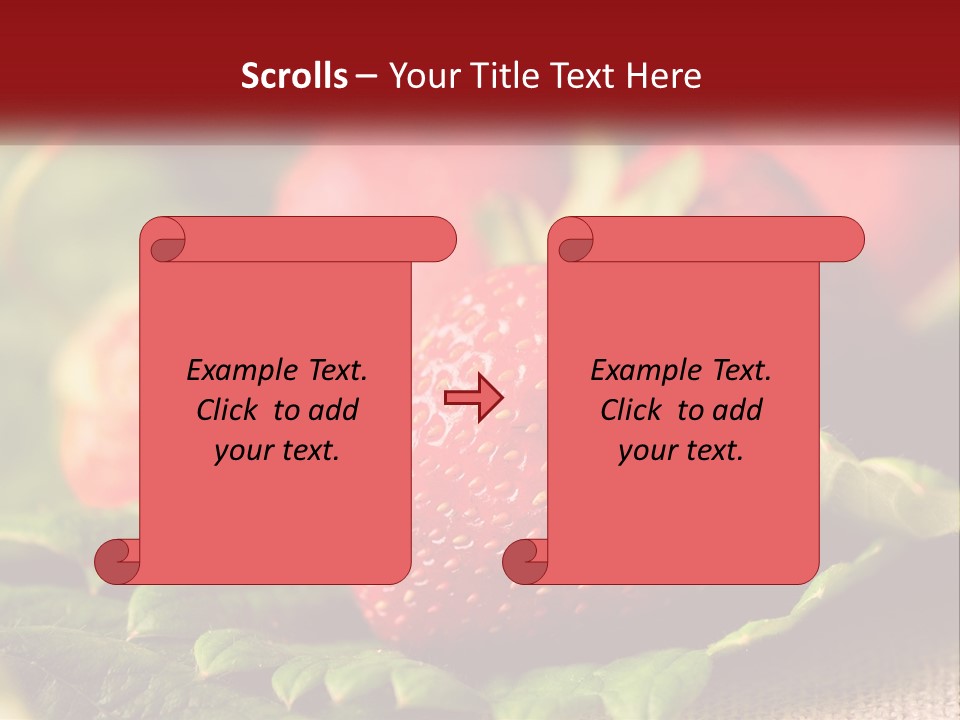 White Sand Sunset PowerPoint Template
