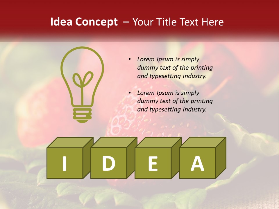 White Sand Sunset PowerPoint Template