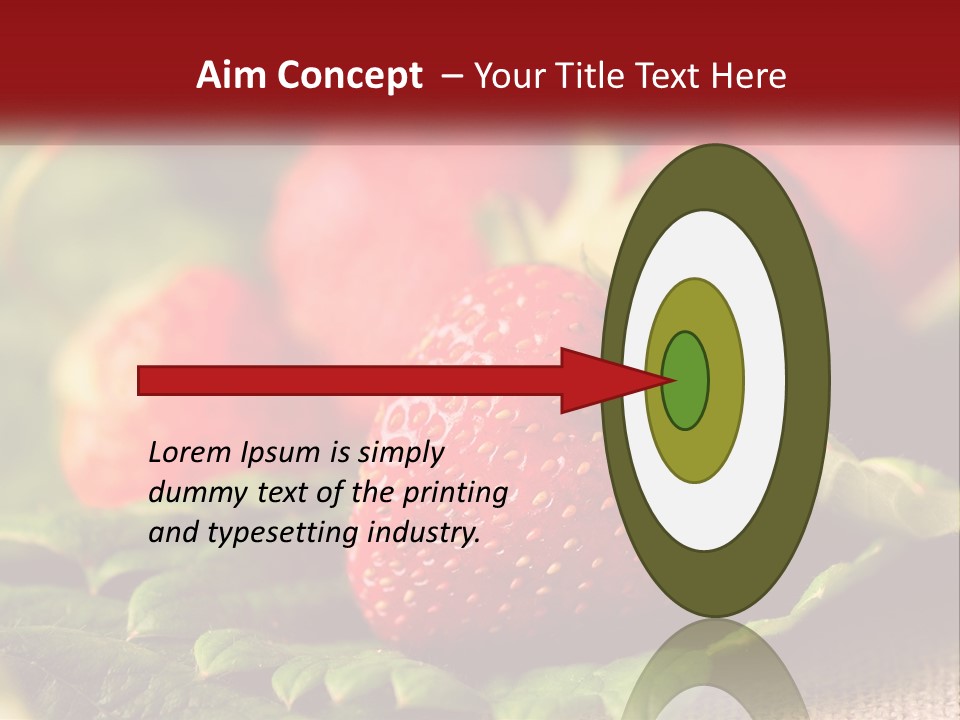 White Sand Sunset PowerPoint Template