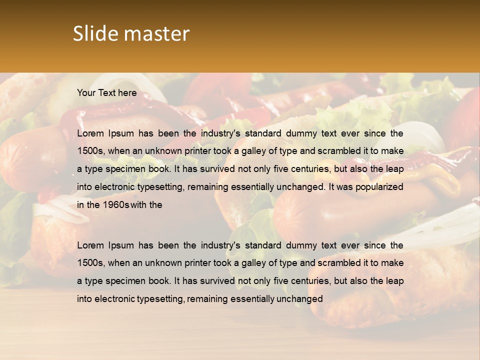 Sea Sad Senior PowerPoint Template