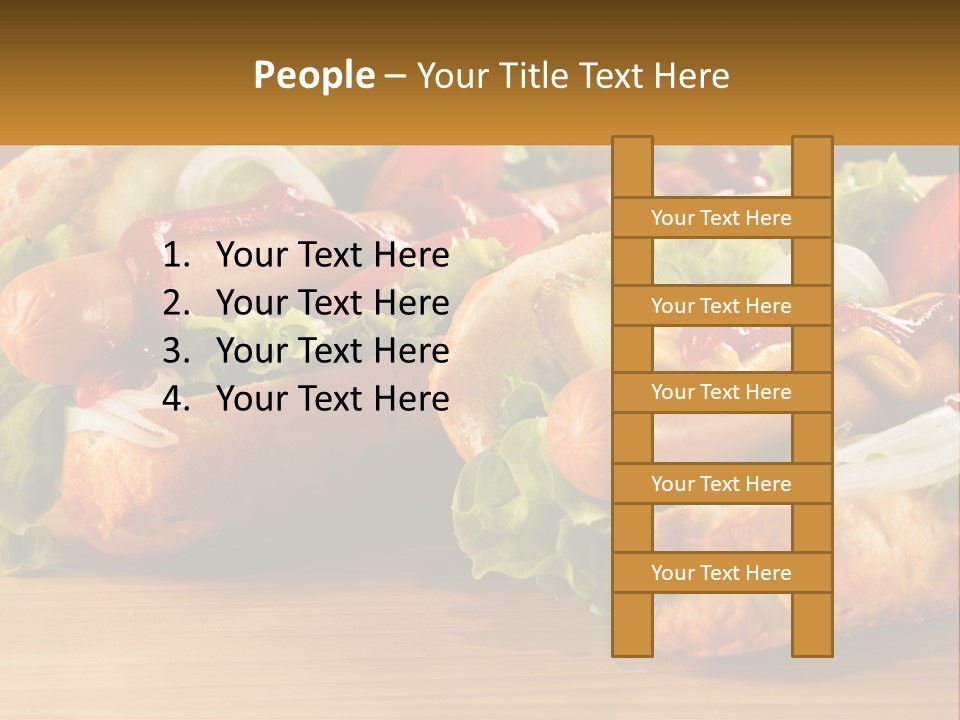 Sea Sad Senior PowerPoint Template