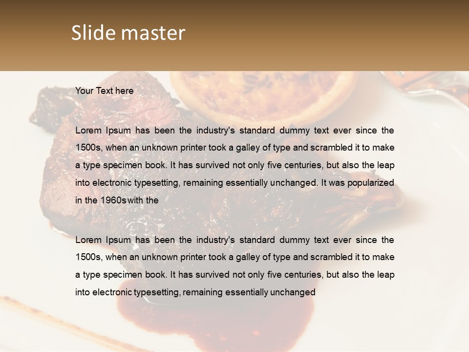 Pensioner Retired Old PowerPoint Template