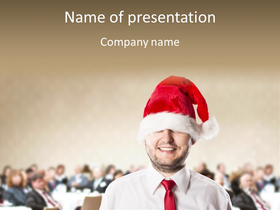 Parent White Caucasian PowerPoint Template