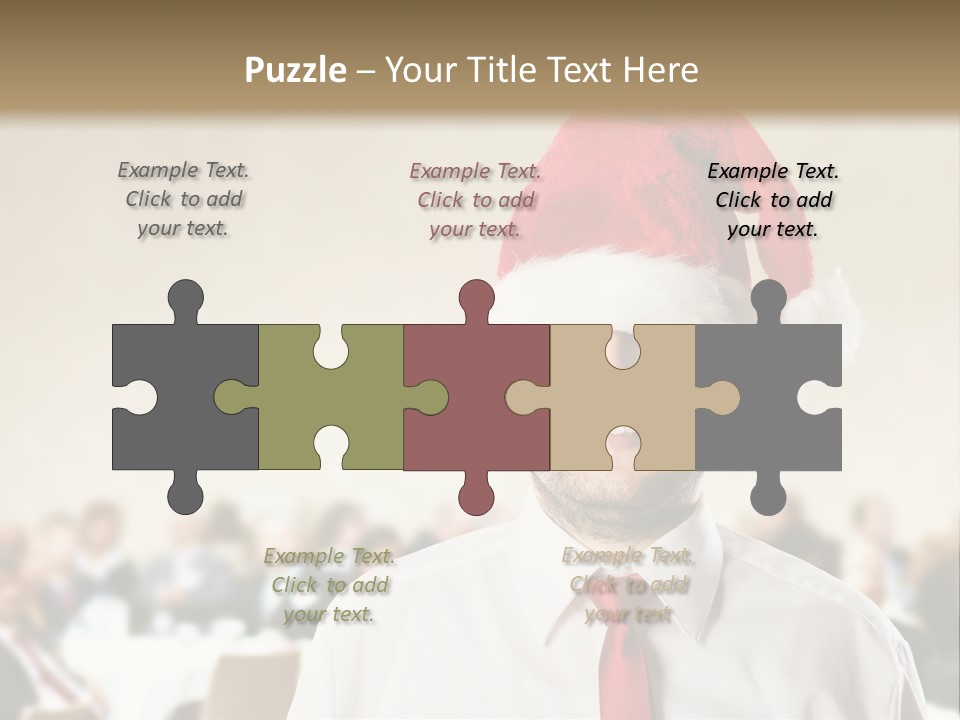 Parent White Caucasian PowerPoint Template