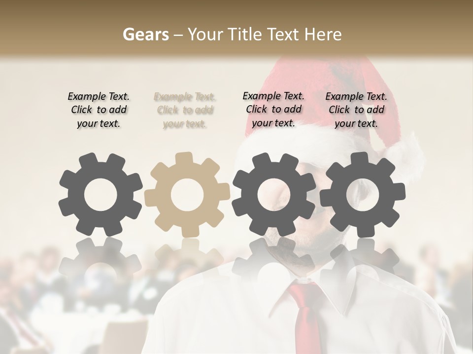 Parent White Caucasian PowerPoint Template